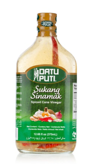 Datu Puti Spiced Cane Vinegar (Sukang Sinamak) 375ml